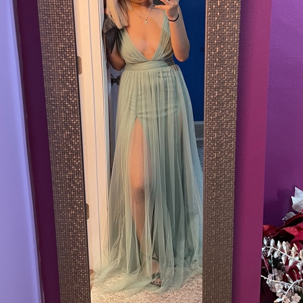 Mint green Dress
